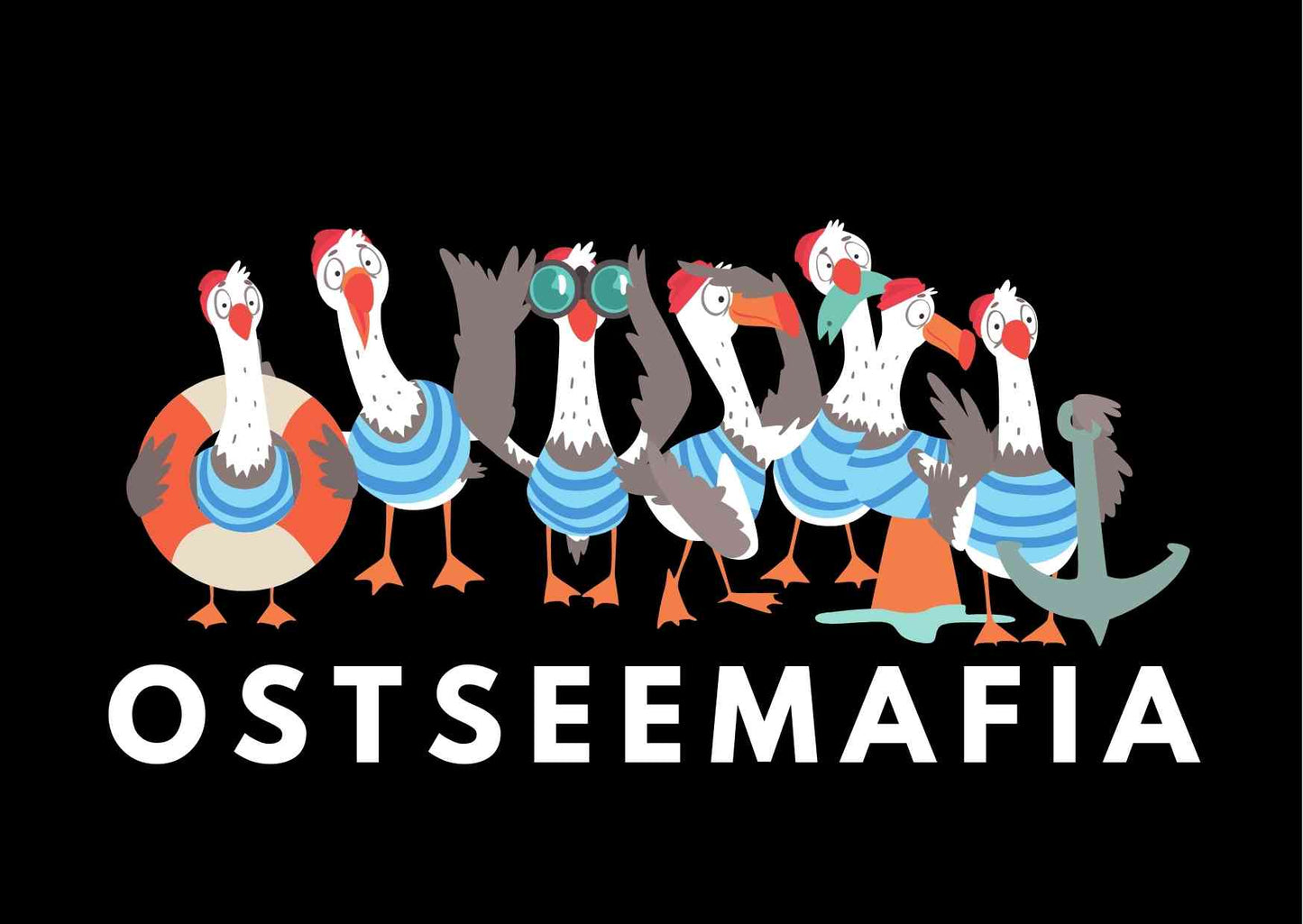 Postkarte Ostseemafia