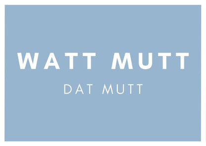 Postkarte Watt mutt