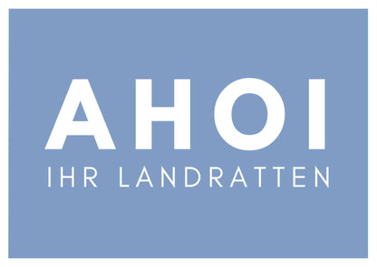 Postkarte Landratten