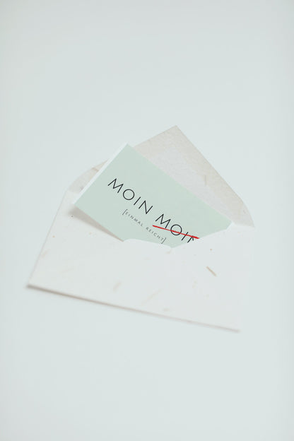 Postkarte Moin Moin