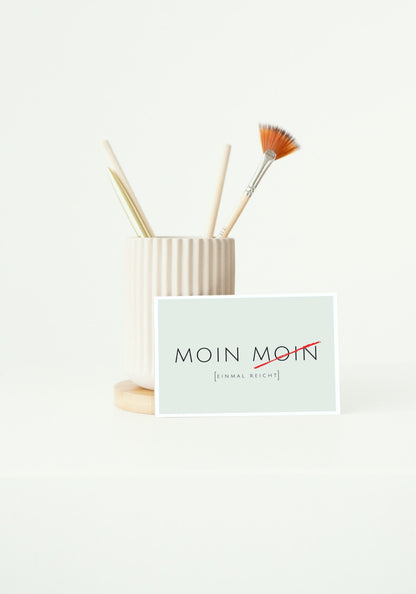 Postkarte Moin Moin