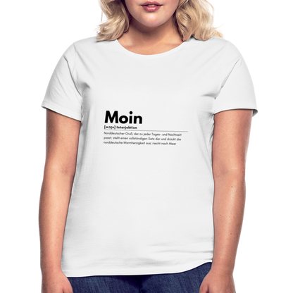 Damen Shirt Moin - weiß